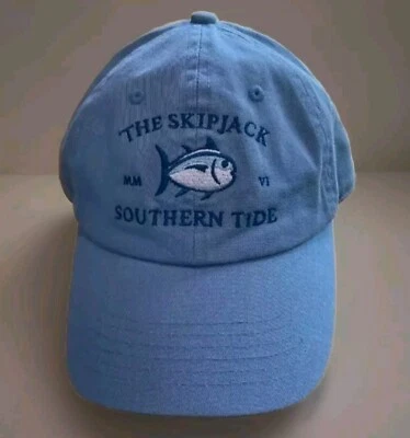 Southern Tide The Skipjack Adjustable Strap Hat Cap Men's Large Light Blue - Image 1 of 4