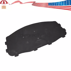 Black Hood Engine Insulating Pad Fit BMW 3 Series 325i 1999 2000 2001-2005 2006 - Picture 1 of 10