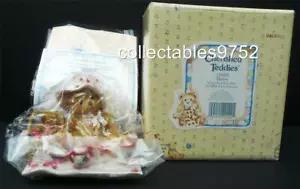 CHERISHED TEDDIES ENESCO THELMA COZY TEA FOR TWO 156302 Vintage Bear 1995 - Picture 1 of 1