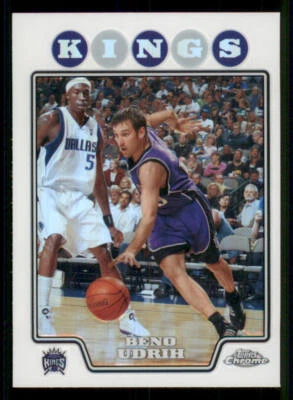 2008-09 Topps Chrome Refractors #135 Beno Udrih - Image 1 of 2