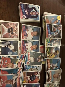 1985 topps lot with stars 2 clemens Puckett rookies etc - Picture 1 of 7