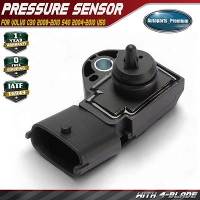 Fuel Pressure Sensor for Volvo C30 2008-2010 S40 2004-2010 V50 2005-2010 L5 2.4L - Image 1 of 4