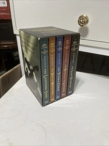 Rick Riordan Percy Jackson and the Olympians Complete 1-5 Trade PB Like New - Picture 1 of 5