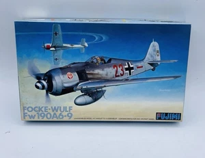 1/48 FUJIMI Focke-Wulf Fw 190A6-9 P-4 1987 Sealed Pieces - Picture 1 of 10