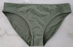 Parte inferior de bikini para mujer Aerie Olive, talla grande.  - Imagen 1 de 3