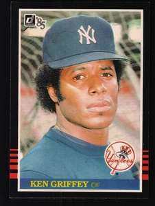 1985 Donruss Baseball #347 - Ken Griffey - New York Yankees 85-334 - Bild 1 von 2