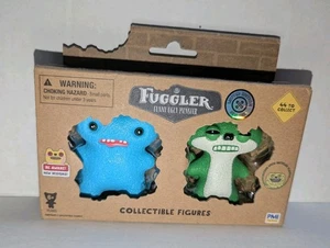 Fuggler Funny Ugly Monster Mini Figures GAPTOOTH MCGOO & Suspicious Fox Green - Picture 1 of 2