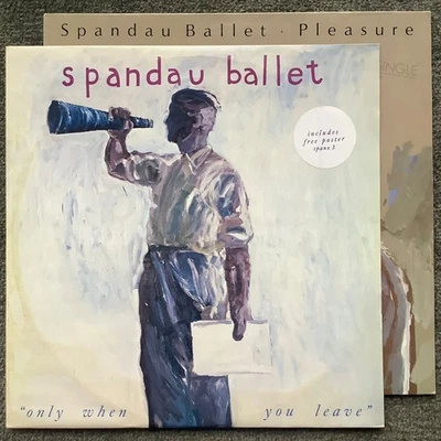 2 Vinyl 12"  Spandau Ballet Pleasure Only UK 1983 Played 1x w/VRP Near Mint LP - Image 1 of 4