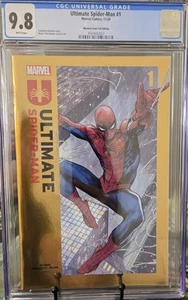 Ultimate Spider-Man #1 - WhatNot Year In Marvel 24 Gold Foil - LTD. 300 CGC 9.8 - Picture 1 of 2