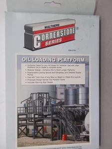 WALTHERS # 933-3104 ~ OIL LOADING PLATFORM BUILDING KIT~HO SCALE - Picture 1 of 4