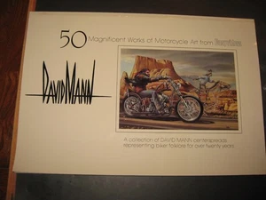 David Mann 50 Prachtwerke Motorrad Kunst Erstdruck 1987 - Bild 1 von 9