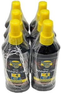 6 banana boat deep tanning SPF 4 oil 8oz spray discontinued formula 2017 - Picture 1 of 1