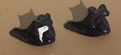 80-96 FORD F250 97 F350 EJE TRASERO HOJA RESORTE MONTAJE DELANTERO PAR OEM Foto 1 de 4