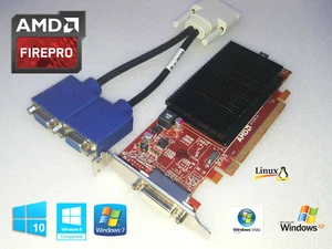 DELL OPTIPLEX 3010 3020 7010 7020 9010 9020 Silent Dual Monitor VGA Video Card - Photo 1/1