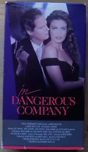 In Dangerous Company - HTF VHS - Tracy Scoggins, Cliff De Young - Picture 1 of 3