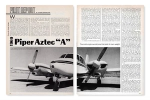 Piper Aztec A Aircraft Report 5/24/2025l - Picture 1 of 1