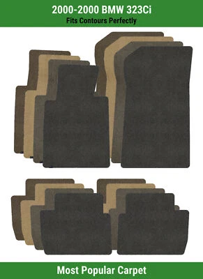 Передние и задние коврики для ряда Lloyd Ultimat для 2000 BMW 323Ci  - Изображение 1 из 4