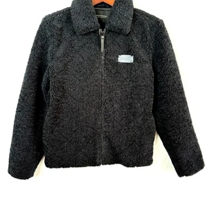 Scotch & Soda Diamond Teddy Faux Shearling Classic Heavy Jacke Herren S schwarz - Bild 1 von 10