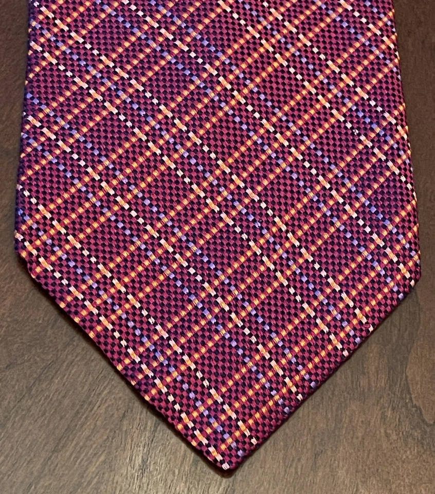 Enzo Bella 100% 真丝男式领带意大利制造 — 第 1/4 张图片