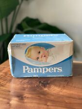 VTG 30 Premature Infant Pampers 1974 Movie Prop Unopened Diapers Up to 6 pounds