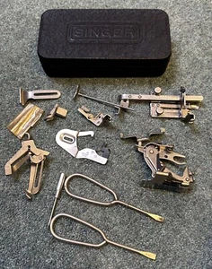 Vintage Singer Nähmaschine Zubehör in Sängerdose - Bild 1 von 17