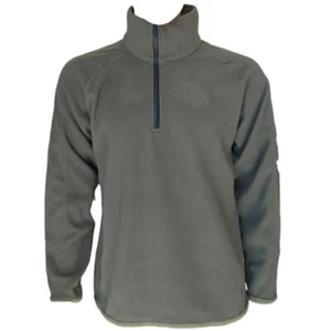 Sweatshirt fleece green pullover (L) size for men new - Picture 1 of 4