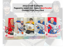 2022-23 SP Authentic | Pageantry Inserts & Red Parallel, Choose Pick Card
