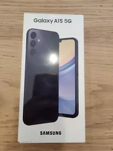 Samsung A15 5G 128GB Unlocked New Black - Picture 1 of 3