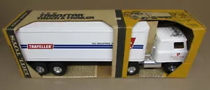 Vintage Ertl Toys IH International Transtar Truck & Trailer NIB T.S.C. Traveller - Picture 1 of 9