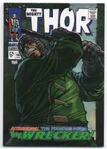 2018 Upper Deck Marvel Masterpieces What If? Tier 1 WI-5 Wrecker /1499