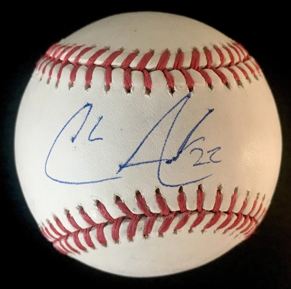 克里斯·阿切尔 匹兹堡海盗队 亲笔签名 签名 棒球 JSA 正品证书 * * 状况完好 * * — 第 1/4 张图片