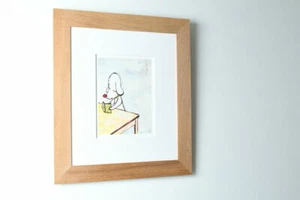 Original Frame "Michi Nara-Under Study" from japan - Picture 1 of 1