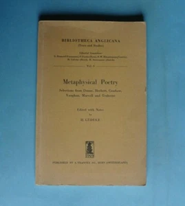 160816- Metaphysical Poetry - 1943 - Englisch - Picture 1 of 2