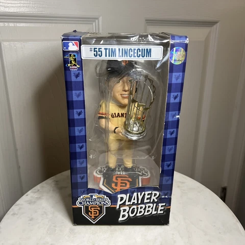 Tim Lincecum 2010 World Series Trophy Champion San Francisco Giants Bobble-head Cover