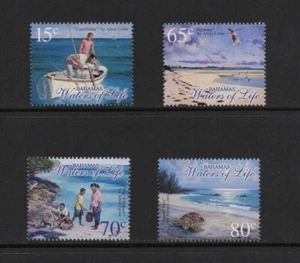 S3172 Bahamas 2003 pinturas artísticas, aguas de vida, tortugas 4v. MNH - Imagen 1 de 1