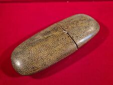 HIGHLY COLLECTIBLE VICTORIAN ORIENTAL SHAGREEN SPECTACLE CASE c.1890