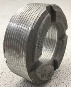 R-107 KILLARK 4 INCH TO 2-1/2 INCH REDUCING BUSHING ALUMINUM - Picture 1 of 5