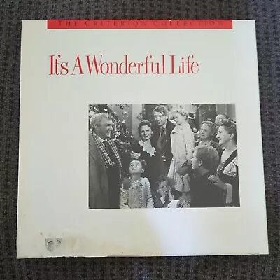 Criterion Collection LASERDISC CAV Box Set It's a Wonderful Life Frank Capra #18 - Image 1 of 4