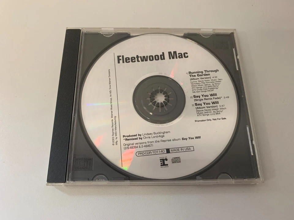 Fleetwood Mac ‎– Running Through The Garden / Say You Will - CD Single © 2003 - Bild 1 von 2
