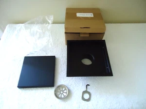 Open Box Black Floor Drain Assembly " IOB " See Pics For Items Included - Bild 1 von 15