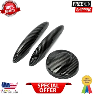 Gas Tank Cap+2X Door Handle Covers For MINI R50 R52 R53 R57 R58 Cooper S 06-14 - Picture 1 of 13