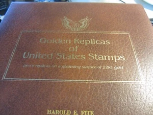 Twenty Seven (27) First Date of Issue Stamps with 22K Gold Replica NC address - Picture 1 of 4