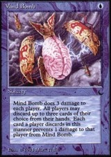 German Mind Bomb ~ Near Mint The Dark Foreign MTG Magic UltimateMTG Blue Card
