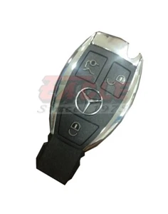 GENUINE Mercedes 3 Button Key Fob Smart Keyless Remote 315mhz IYZDC07 v62 virgin - Picture 1 of 3