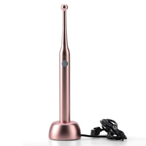 Mini lámpara de luz de curado dental giratoria 360° LED de alta potencia 2300mw/cm cobre - Imagen 1 de 20