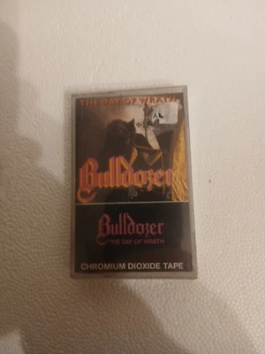 Bulldozer The Day of Wrath Cassette Tape 1ST PRESS 1985 MEGA RARE Slayer, Venom - Image 1 of 4