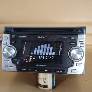 ADDZEST ADB345MP Lettore CD Cassette Sintonizzatore MP3 EQ AUX Funzionamento Confermato - Foto 1 di 12