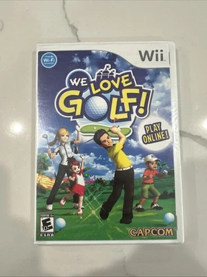 We Love Golf (Nintendo Wii, 2008) Rated E - Capcom (New Sealed) - Image 1 of 4