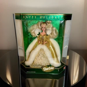 1994 RARE FACTORY MISPRINT HAPPY HOLIDAYS SPECIAL EDITION BARBIE DOLL - Picture 1 of 15
