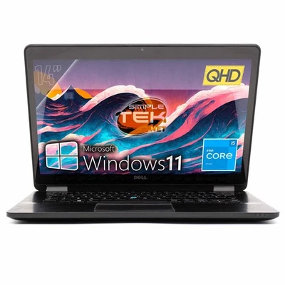 Dell E7470 I5 14" Écran Tactile Windows 11 32 Go Ram 2 To Ssd Ordinateur Rénové - Photo 1/4